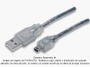 Cable USB A 2.0 a USB mini B 3 m